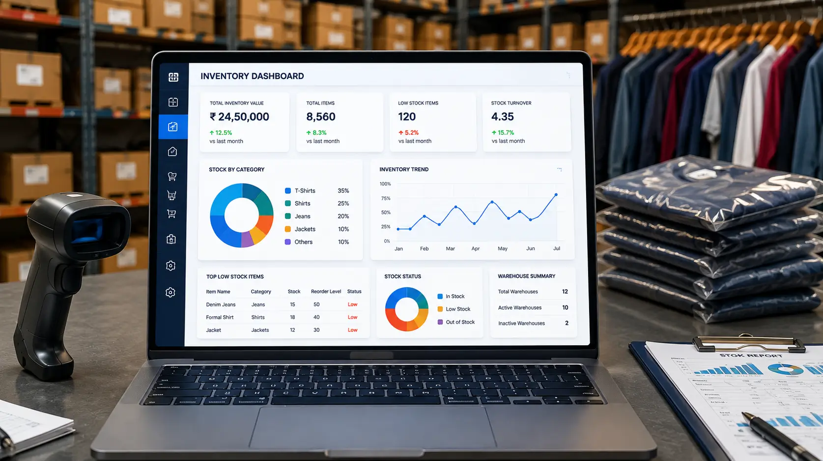 Apparel Inventory Management: The Complete Guide 2026 | G-Soft ERP